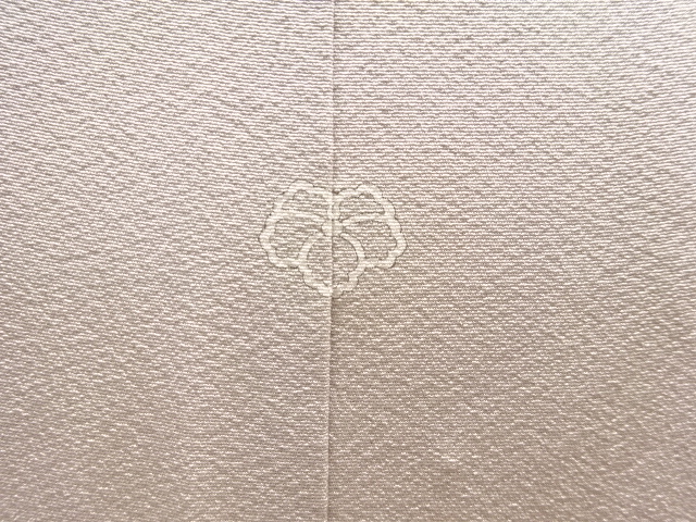  百貫達雄作　手描き友禅菊模様一ツ紋訪問着